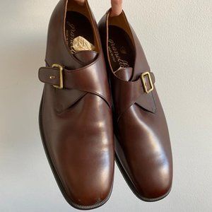 100% Leather Italian Granello Men's shoes